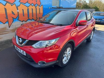 Used Nissan Qashqai Acenta Premium 2014 Red SUV