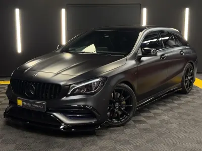 Used Mercedes CLA45 AMG 381 HP (280 kW) 2017 Black Coupe