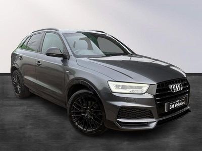 Grey Used 2018 Audi Q3 Black Edition SUV | £18,495 (Fair price)