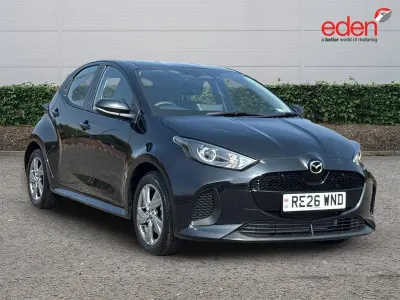 New Mazda 2 Exclusive-Line 116 HP (85 kW) 2026 Black Hatchback