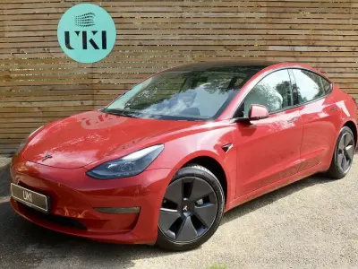 Used Tesla Model 3 366 kW (498 HP) 2021 Red Sedan