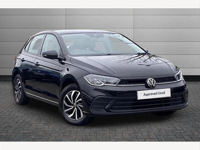 Used VW Polo Life 95 HP (69 kW) 2022 Black Hatchback