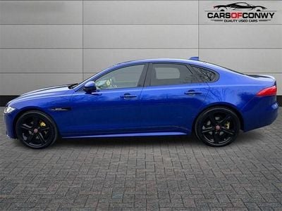 Used Jaguar XF R-Sport 180 HP (132 kW) 2018 Blue Sedan
