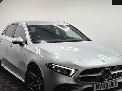 Used Mercedes A180 AMG line 116 HP (85 kW) 2019 Silver Hatchback