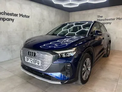 Second-hand Audi Q4 e-tron Sport 125 kW (170 CP) 2022 Albastru SUV