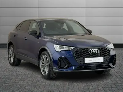 Used Audi Q3 Black Edition 150 HP (110 kW) 2023 Blue SUV