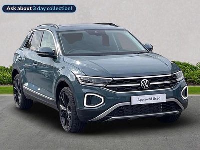 Blue New 2025 VW T-Roc Style SUV | £27,890