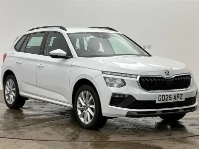 Used Skoda Kamiq SE 113 HP (83 kW) 2025 Moon white metallic SUV