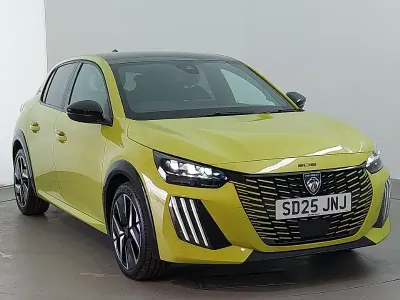 Used Peugeot 208 GTi 101 HP (74 kW) 2025 Yellow Hatchback