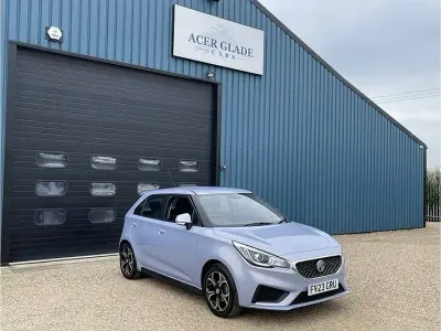 Used MG MG3 Excite 106 HP (77 kW) 2023 Silver Hatchback