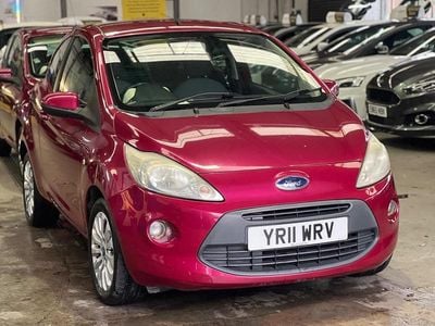 Used Ford Ka Zetec 69 HP (50 kW) 2011 Red Hatchback