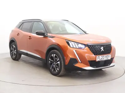 Used Peugeot 2008 GTi 130 HP (95 kW) 2023 Orange SUV