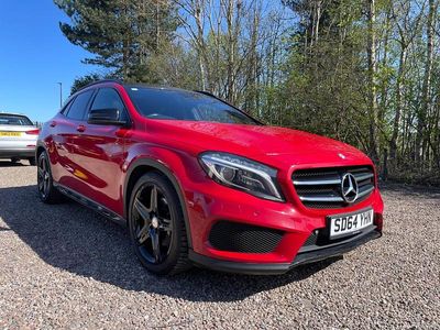 Usado Mercedes GLA220 AMG line 170 HP (125 kW) 2014 Vermelho SUV