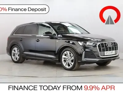 Used Audi Q7 S-Line 286 HP (210 kW) 2023 Black SUV