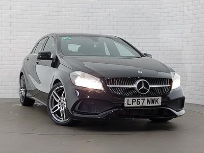 Black Used 2018 Mercedes A180 AMG line Hatchback | £13,998 (Fair price)