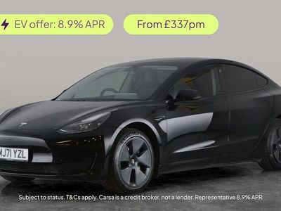Black Used 2021 Tesla Model 3 Standard Range Sedan | £18,689 (Fair price)