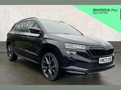 Used Skoda Karoq SportLine 150 HP (110 kW) 2023 Black SUV