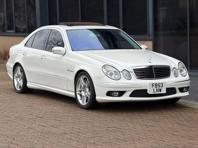 Used Mercedes E55 AMG AMG 2003 White Sedan