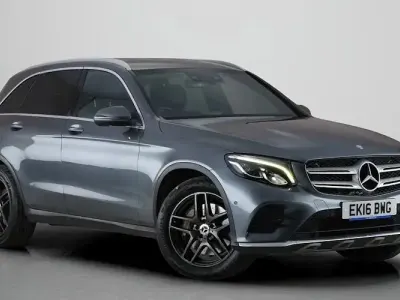 Used Mercedes GLC220 AMG line 170 HP (125 kW) 2016 Grey SUV