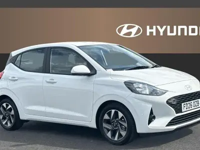 New Hyundai i10 Advanced 63 HP (46 kW) 2026 Special solid paint  atlas white Hatchback