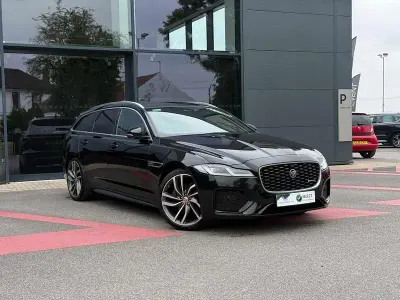 Used Jaguar XF R-Dynamic 204 HP (150 kW) 2021 Black Estate