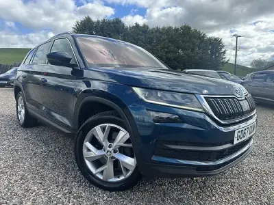 Used Skoda Kodiaq 190 HP (139 kW) 2018 Blue SUV