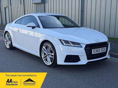 Begagnad Audi TT S-Line 230 HK (169 kW) 2015 Vit Sportkupé