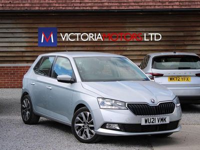 Used Skoda Fabia SE Drive 110 HP (80 kW) 2021 Silver Hatchback