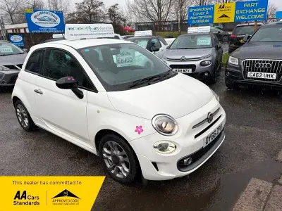 Used Fiat 500 S 2016 White Hatchback