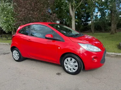 Used Ford Ka 69 HP (50 kW) 2013 Red Hatchback