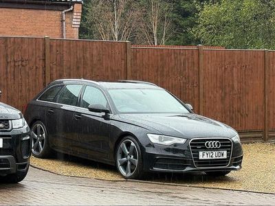 Black Used 2012 Audi A6 S-Line Estate | £8,750 (A bit pricey)