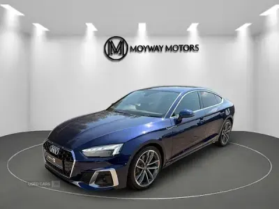 Used Audi A5 S-Line 2020 Blue Coupe