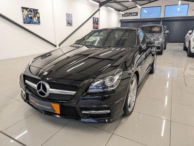 Black Used 2013 Mercedes SLK350 AMG Cabriolet | £14,495 (Expensive)