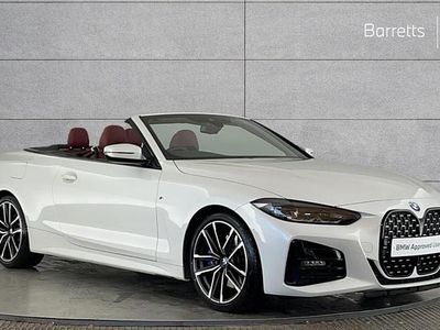 White Used 2021 BMW 420 M Sport Cabriolet | £28,195 (A bit pricey)