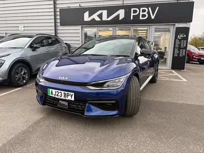 Used Kia EV6 GT-Line S 166 kW (226 HP) 2023 Blue SUV