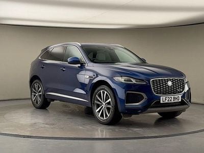 Used Jaguar F-Pace R-Dynamic 250 HP (183 kW) 2022 Bluefire blue SUV