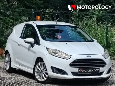 Used Ford Fiesta Sport 94 HP (69 kW) 2013 White Van