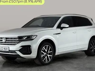 Used VW Touareg R-line 231 HP (169 kW) 2022 White SUV