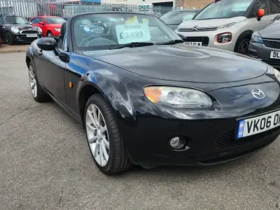 Used Mazda MX5 Inclusive 160 HP (117 kW) 2006 Black Cabriolet
