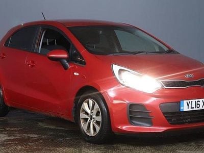 Red Used 2016 Kia Rio Hatchback | £3,490 (Fair price)