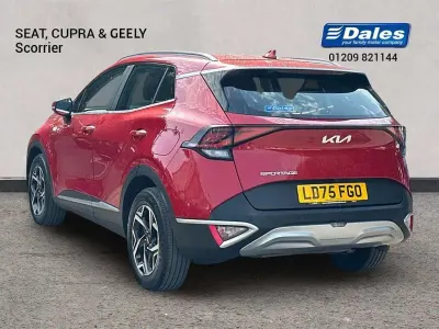 Used Kia Sportage 157 HP (115 kW) 2025 Red SUV
