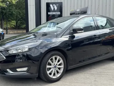 Used Ford Focus Titanium 125 HP (91 kW) 2016 Black Hatchback