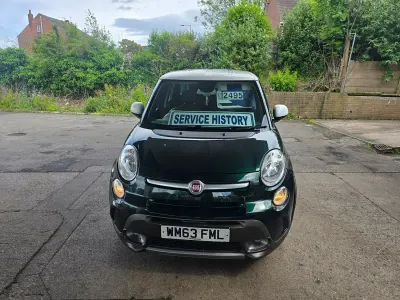 Used Fiat 500L Trekking 105 HP (77 kW) 2013 Green MPV