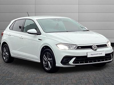 White Used 2022 VW Polo R-line Hatchback | £16,050 (Fair price)