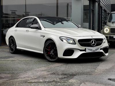 Used Mercedes E63S AMG 2019 White Sedan