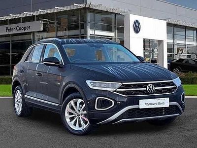 Black Used 2024 VW T-Roc Style SUV | £21,796 (Fair price)