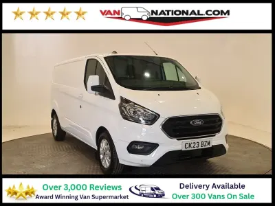 Used Ford Transit Custom Limited 130 HP (95 kW) 2023 White Van