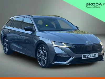 Used Skoda Octavia vRS 245 HP (180 kW) 2023 Grey Estate