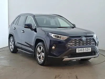 Used Toyota RAV4 Hybrid 222 HP (163 kW) 2019 Blue SUV