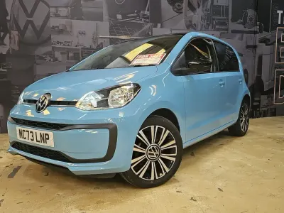 Used VW up! Black Edition 65 HP (47 kW) 2023 Blue Hatchback